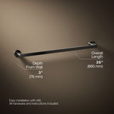 Composed® 24" towel bar