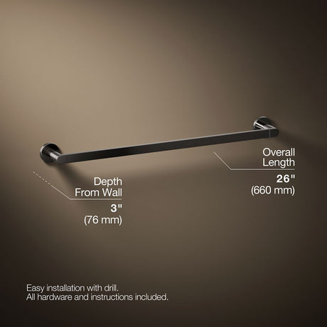 Composed® 24" towel bar