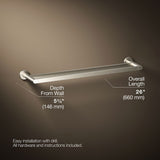 Composed® 24" double towel bar