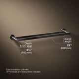 Composed® 24" double towel bar