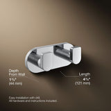Composed® Double robe hook