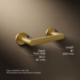 Composed® Pivoting toilet paper holder