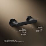 Composed® Pivoting toilet paper holder