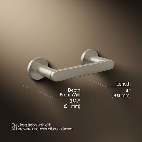 Composed® Pivoting toilet paper holder