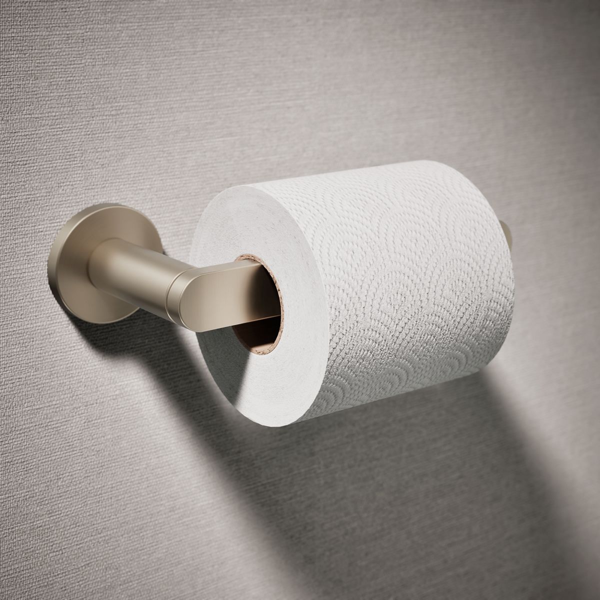 Composed® Pivoting toilet paper holder