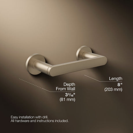 Composed® Pivoting toilet paper holder
