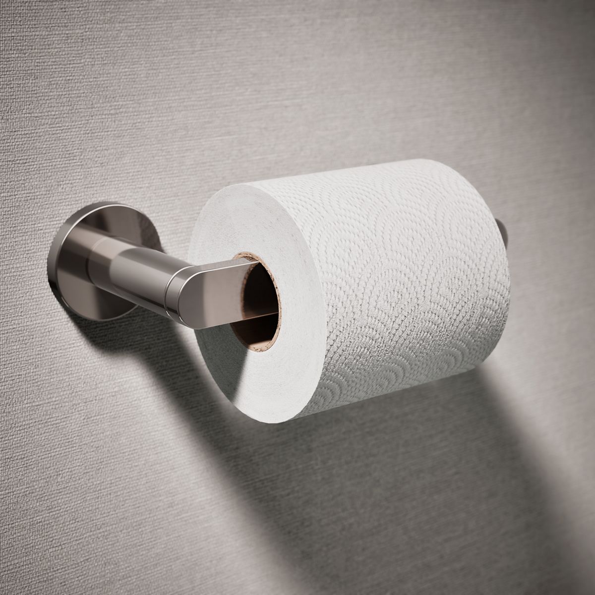 Composed® Pivoting toilet paper holder