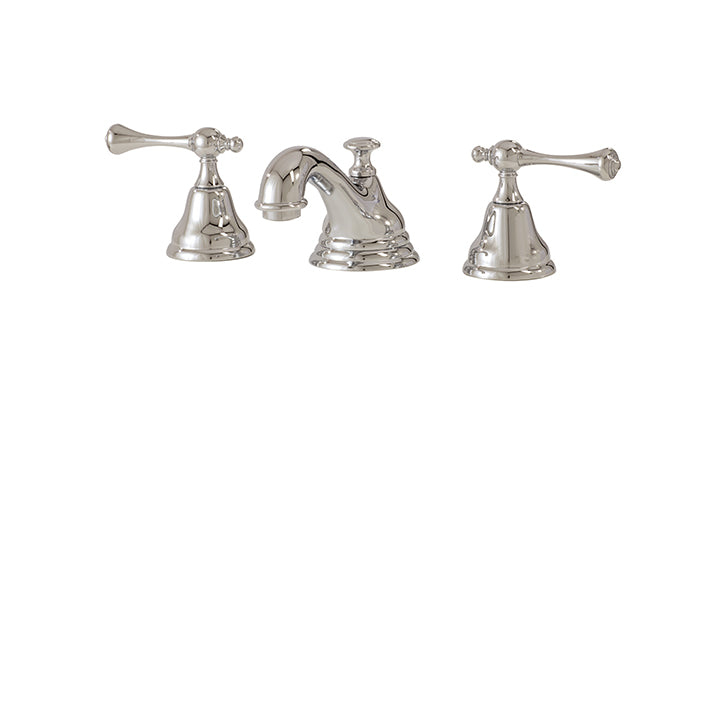 Widespread lavatory faucet