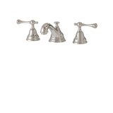 Widespread lavatory faucet