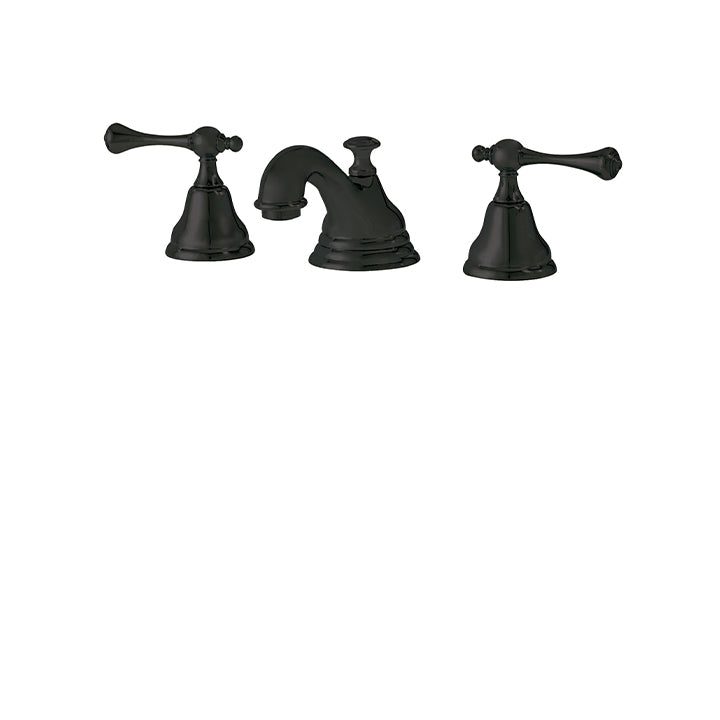 Widespread lavatory faucet