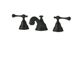 Widespread lavatory faucet