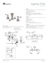 4 hole lavatory bidet set