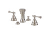Aquabrass 4-Hole Bidet Faucet Set 7326 Chrome/Nickel - image 2