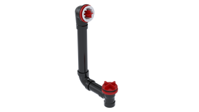 ABS Direct Waste & Overflow Testable Rough-In (73DTDRI-16)