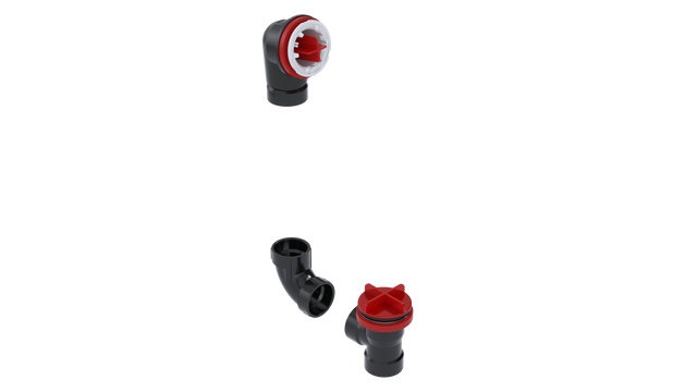 ABS Direct Waste & Overflow Testable Rough-In Kit (73DTDRI-K)