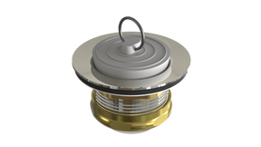 Duplex Strainer with Plug, 2" to 2-1/2" (740)