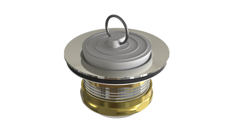 Duplex Strainer with Plug, 2" to 2-1/2" (740)