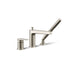 Taut® Deck-mount bath faucet with handshower