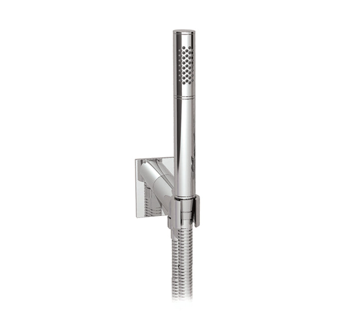 Round sprayer on square supply hook