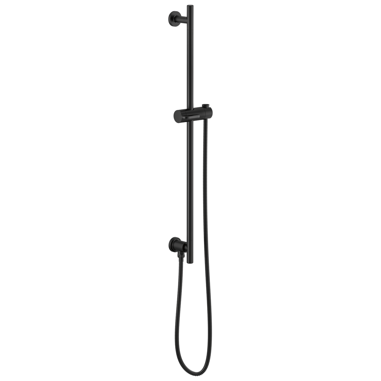 Essential Shower Series Linear Round Slide Bar With Hose