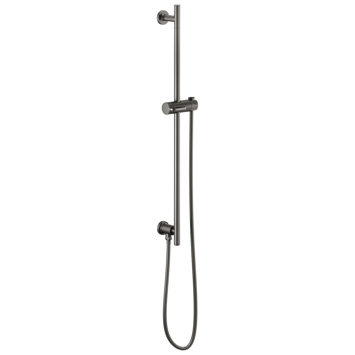 Essential Shower Series Linear Round Slide Bar With Hose