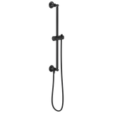 Essential Shower Series Classic Round Slide Bar With Hose