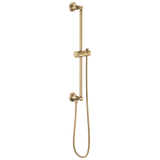 Essential Shower Series Classic Round Slide Bar With Hose