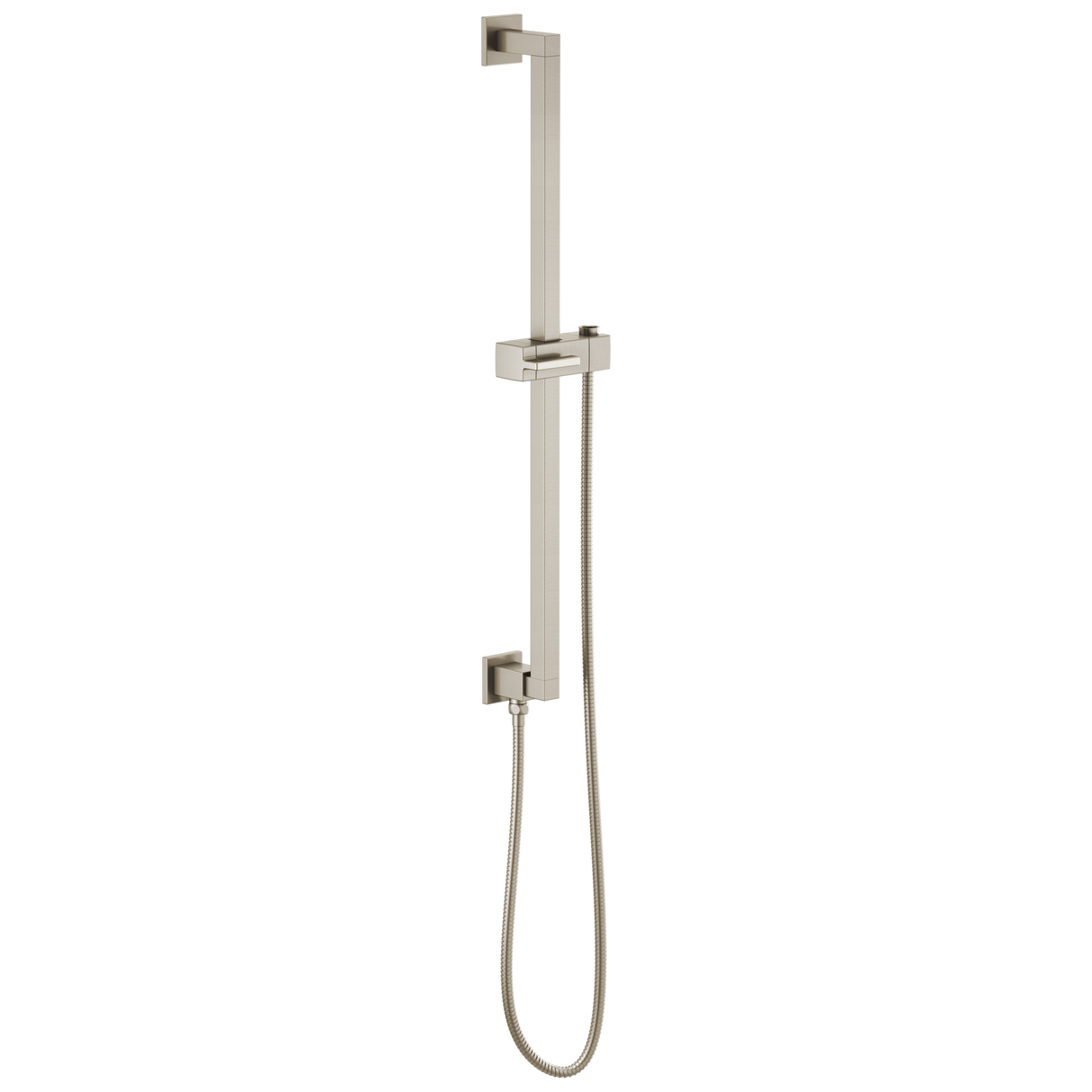 Essential Shower Series Linear Square Slide Bar With Hose