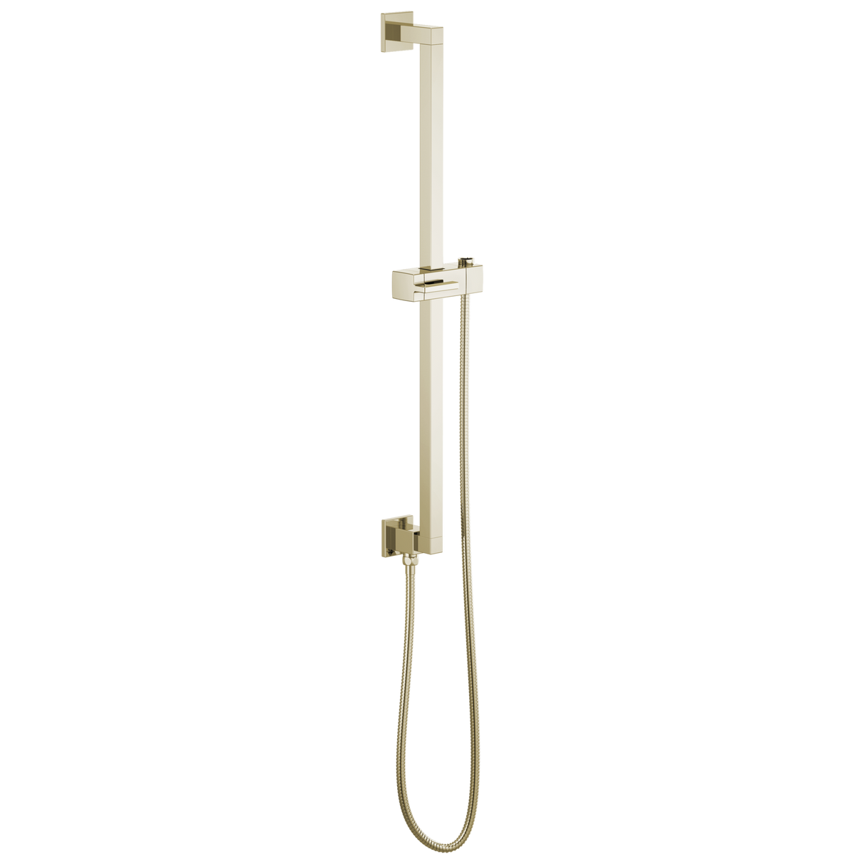 Essential Shower Series Linear Square Slide Bar With Hose