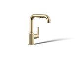 Purist® Pull-out kitchen sink faucet with three-function sprayhead