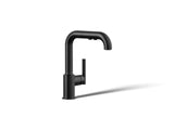 Purist® Pull-out kitchen sink faucet with three-function sprayhead