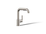 Purist® Pull-out kitchen sink faucet with three-function sprayhead