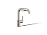 Purist® Pull-out kitchen sink faucet with three-function sprayhead