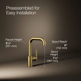 Purist® Single-handle bar sink faucet