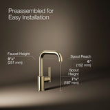 Purist® Single-handle bar sink faucet