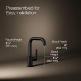 Purist® Single-handle bar sink faucet