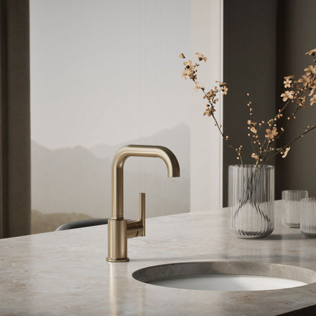 Purist® Single-handle bar sink faucet