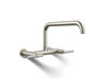 Purist® Two-hole wall-mount bridge kitchen sink faucet