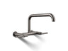 Purist® Two-hole wall-mount bridge kitchen sink faucet