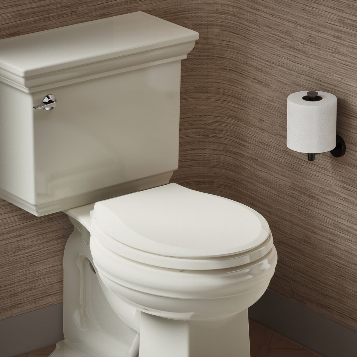 Cachet® Nightlight ReadyLatch® Quiet-Close™ round-front toilet seat