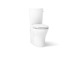 Persuade® Curv Two-piece elongated toilet with skirted trapway, dual-flush