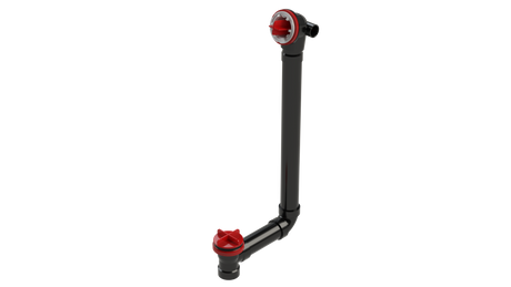 ABS Direct Waste & Overflow Testable Rough-In Extended with Condensate Hub (75DTDRI-20)