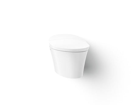 Veil® Wall-hung compact elongated smart toilet bowl, dual-flush