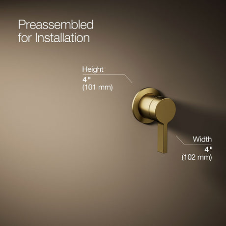 Components® Wall-mount bathroom sink faucet handle