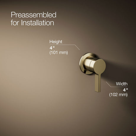 Components® Wall-mount bathroom sink faucet handle