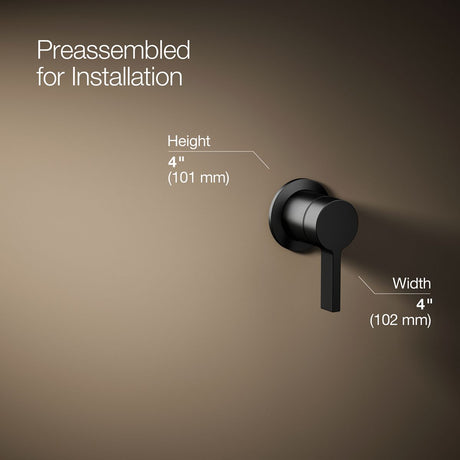 Components® Wall-mount bathroom sink faucet handle