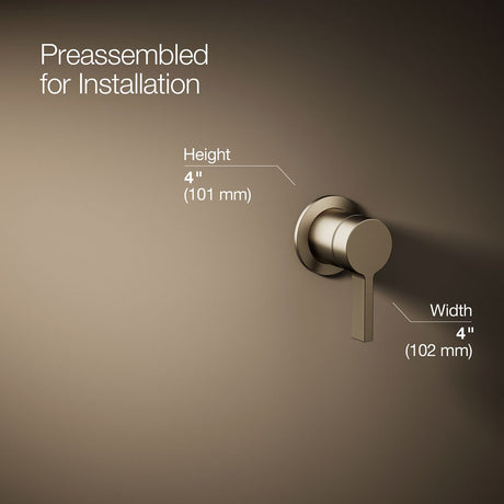 Components® Wall-mount bathroom sink faucet handle