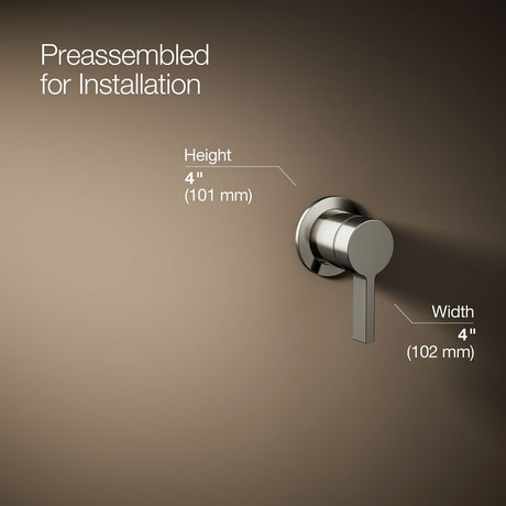Components® Wall-mount bathroom sink faucet handle