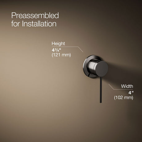 Components® Wall-mount bathroom sink faucet handle