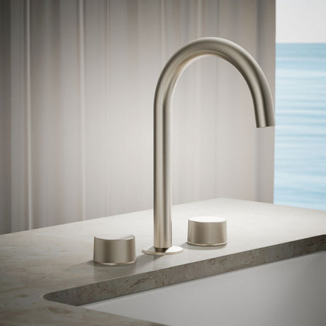 Components® Deck-mount bath faucet handles with Oyl design